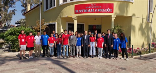 19 Mayıs Atatürk'ü Anma Gençlik ve Spor Bayramı ve Gençlik Haftasında Gençlerimizden Kaymakamımıza Ziyaret.